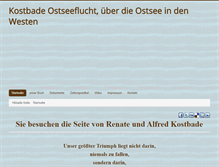 Tablet Screenshot of kostbade.com